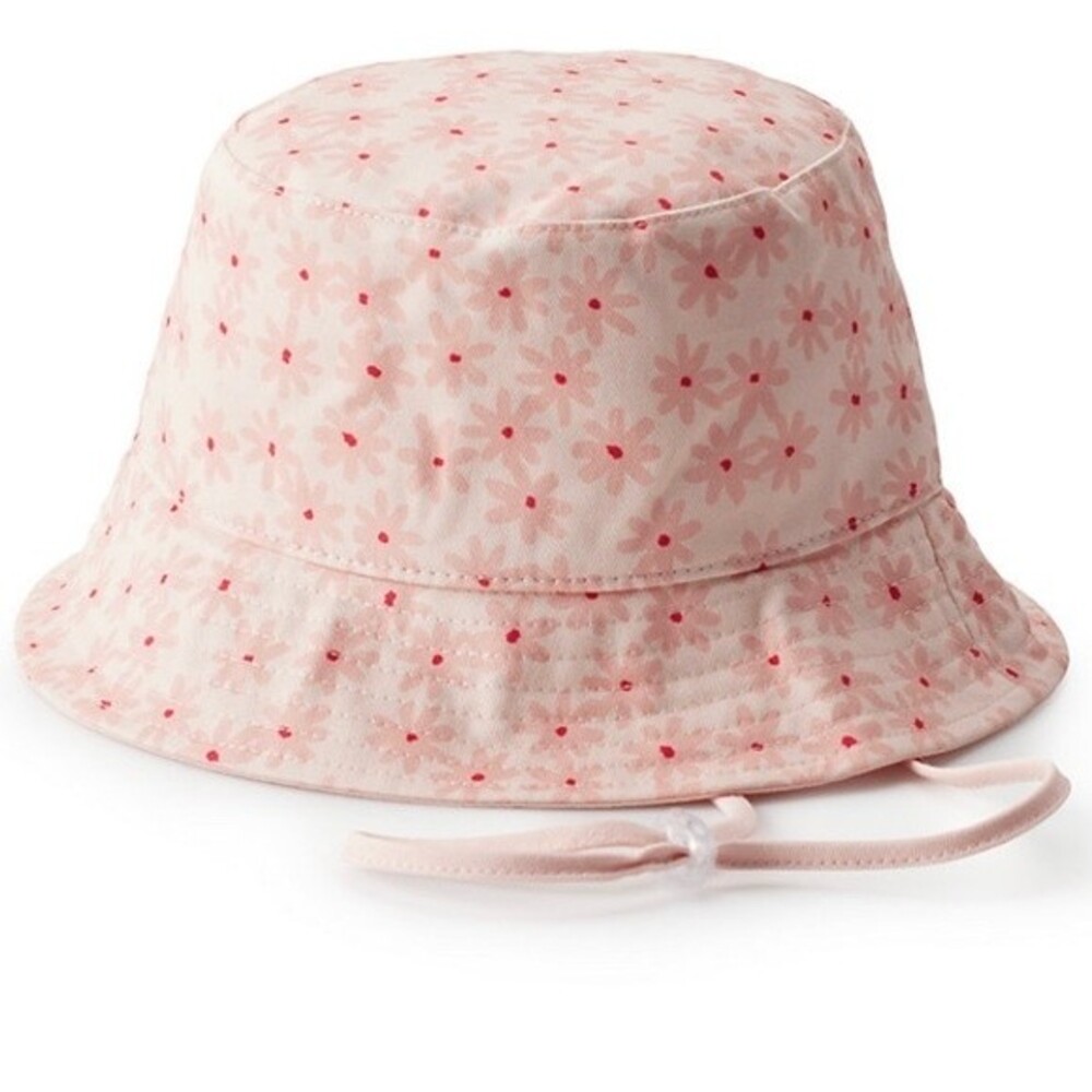 NWT Little Girl’s Pink LC Girly Floral Bucket Hat Fisherman Hat Casual